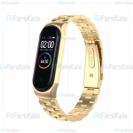 بند فلزی دستبند سلامتی شیائومی Metal Strap For Xiaomi Mi Band 4 / 3