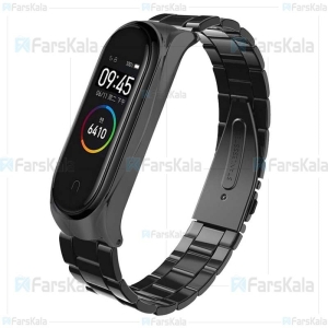 بند فلزی دستبند سلامتی شیائومی Metal Strap For Xiaomi Mi Band 4 / 3