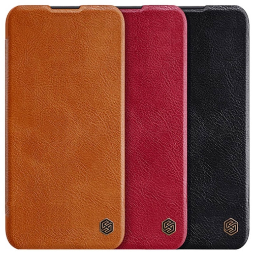کیف چرمی نیلکین هواوی Nillkin Qin Leather Case For Huawei Nova 5i / P20 Lite 2019