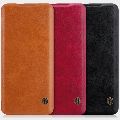 کیف محافظ چرمی نیلکین وان پلاس Nillkin Qin Case For OnePlus 7 Pro