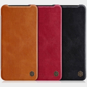 کیف محافظ چرمی نیلکین وان پلاس Nillkin Qin Case For OnePlus 7