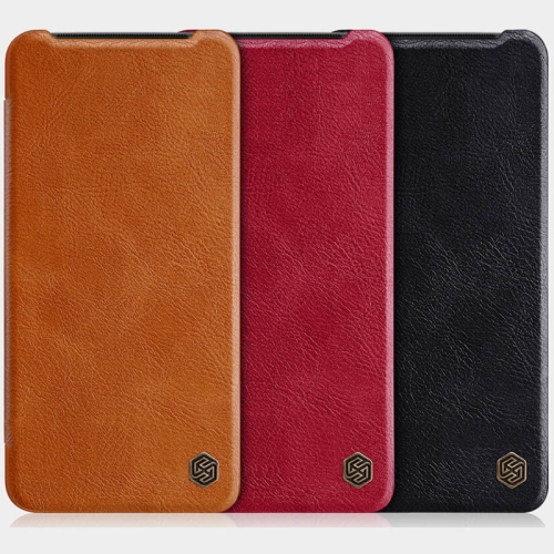 کیف محافظ چرمی نیلکین وان پلاس Nillkin Qin Case For OnePlus 7