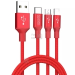 کابل شارژ سه سر نیلکین Nillkin Swift 3-in-1 Cable 1.5m
