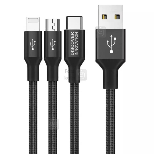 کابل شارژ سه سر نیلکین Nillkin Swift 3-in-1 Cable 1.5m
