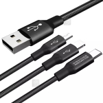 کابل شارژ سه سر نیلکین Nillkin Swift 3-in-1 Cable 1.5m