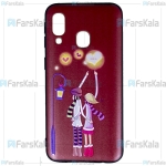 قاب محافظ طرح دار سامسونگ Patterned protective frame Case For Samsung Galaxy A40