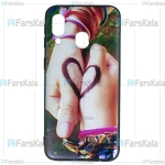 قاب محافظ طرح دار سامسونگ Patterned protective frame Case For Samsung Galaxy A40