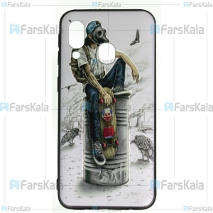 قاب محافظ طرح دار سامسونگ Patterned protective frame Case For Samsung Galaxy A40