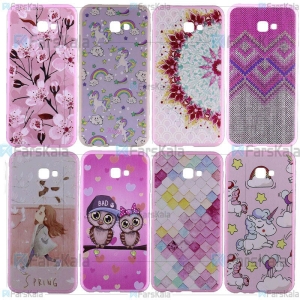 قاب محافظ طرح دار سامسونگ Patterned protective frame Case For Samsung Galaxy J4 Plus