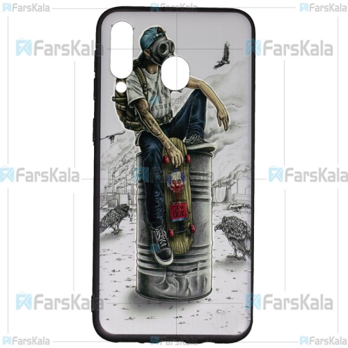 قاب محافظ طرح دار سامسونگ Patterned protective frame Case For Samsung Galaxy M30