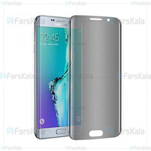 محافظ صفحه نمایش حریم شخصی با پوشش کامل Privacy Full Screen Protector For Samsung Galaxy S6 Edge