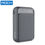 پاوربانک فست شارژ 10000 راک ROCK RMP0398 Mini Power Bank USB C PD QC3.0 10000mAh18 Watt Quick Charge Fast Charging