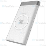 پاوربانک وایرلس 10000 میلی آمپر راک Rock P55 Wireless Charging Power Bank