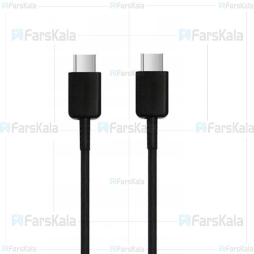 کابل دو سر تایپ سی اورجینال سامسونگ Samsung EP-DG977BBE Type-C To Type-C Cable