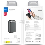 پاوربانک فست شارژ 10000 راک Rock P63 Mini Digital Display Power Bank 10000mAh RMP0396 توان 2.1 آمپر