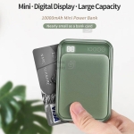 پاوربانک فست شارژ 10000 راک Rock P63 Mini Digital Display Power Bank 10000mAh RMP0396 توان 2.1 آمپر