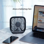 پنکه بیسوس Baseus Foldable Vehicle-mounted Backseat Fan
