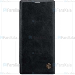 کیف محافظ چرمی نیلکین سامسونگ Nillkin Qin Case For Samsung Galaxy Note 10 Plus