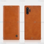 کیف محافظ چرمی نیلکین سامسونگ Nillkin Qin Case For Samsung Galaxy Note 10 Plus