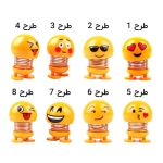 عروسک فنری طرح ایموجی Emoji Face Doll