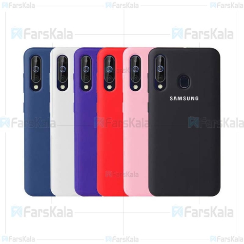 قاب محافظ سیلیکونی سامسونگ Silicone Case For Samsung Galaxy A60
