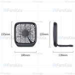 پنکه بیسوس Baseus Foldable Vehicle-mounted Backseat Fan