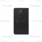 کیف طرح چرم بلک بری Leather Cover For BlackBerry Priv