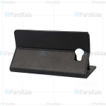 کیف طرح چرم بلک بری Leather Cover For BlackBerry Priv