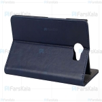 کیف طرح چرم بلک بری Leather Cover For BlackBerry Priv