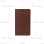 کیف طرح چرم بلک بری Leather Cover For BlackBerry Priv