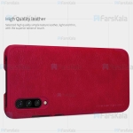 کیف محافظ چرمی نیلکین شیائومی Nillkin Qin Case For Xiaomi Mi CC9