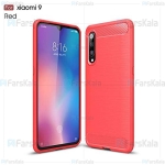 قاب محافظ ژله ای شیائومی Fiber Carbon Rugged Armor Case For Xiaomi Mi 9