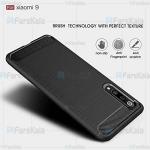 قاب محافظ ژله ای شیائومی Fiber Carbon Rugged Armor Case For Xiaomi Mi 9