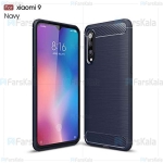 قاب محافظ ژله ای شیائومی Fiber Carbon Rugged Armor Case For Xiaomi Mi 9