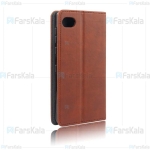 کیف طرح چرم بلک بری Leather Cover For BlackBerry Motion