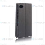 کیف طرح چرم بلک بری Leather Cover For BlackBerry Motion