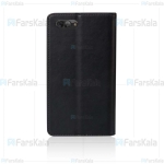 کیف طرح چرم بلک بری Leather Cover For BlackBerry Key2
