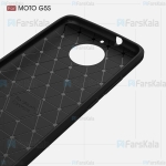 قاب محافظ ژله ای موتورولا Fiber Carbon Rugged Armor Case For Motorola Moto G5S