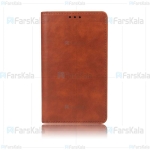کیف طرح چرم بلک بری Leather Cover For BlackBerry Key2