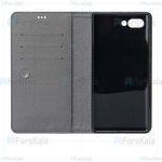 کیف طرح چرم بلک بری Leather Cover For BlackBerry Key2