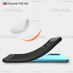 قاب محافظ ژله ای هواوی Fiber Carbon Rugged Armor Case For Huawei P30 lite / Nova 4e