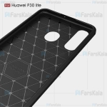 قاب محافظ ژله ای هواوی Fiber Carbon Rugged Armor Case For Huawei P30 lite / Nova 4e