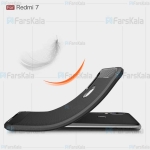 قاب محافظ ژله ای شیائومی Fiber Carbon Rugged Armor Case For Xiaomi Redmi 7