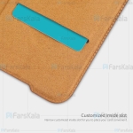 کیف محافظ چرمی نیلکین شیائومی Nillkin Qin Case For Xiaomi Mi CC9