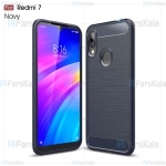 قاب محافظ ژله ای شیائومی Fiber Carbon Rugged Armor Case For Xiaomi Redmi 7