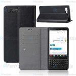 کیف طرح چرم بلک بری Leather Cover For BlackBerry Key2