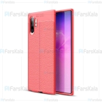 قاب ژله ای طرح چرم سامسونگ Auto Focus Jelly Case For Samsung Galaxy Note 10 Plus