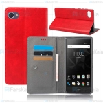 کیف طرح چرم بلک بری Leather Cover For BlackBerry Motion