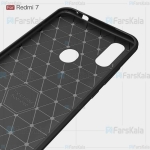 قاب محافظ ژله ای شیائومی Fiber Carbon Rugged Armor Case For Xiaomi Redmi 7