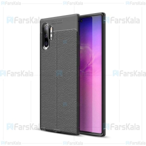 قاب ژله ای طرح چرم سامسونگ Auto Focus Jelly Case For Samsung Galaxy Note 10 Plus